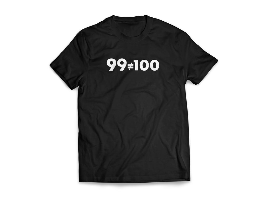 99 não é 100